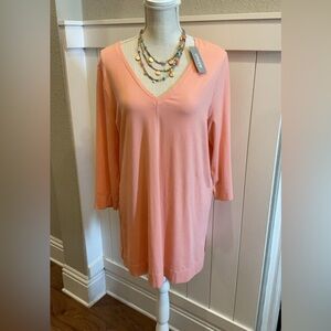 Peach Pink Top